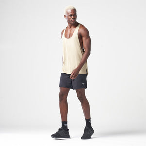 Essential Gym Stringer - Sand