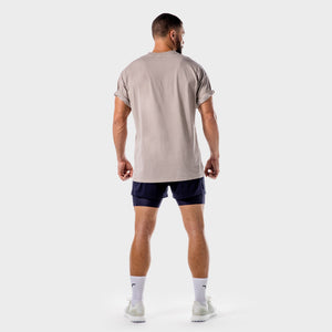 Iconic Oversize Tee - Sand