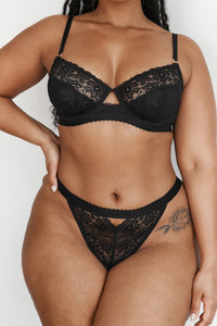 Flair Balcony Bra (Set) - Black