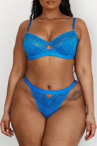 Flair Balcony Bra (Set) - Cobalt Blue