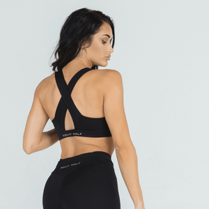 Athena Black Look | Bra + Leggings