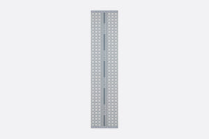 Dior Cannage Scarf • Light Blue and White Cashmere and Virgin Wool
