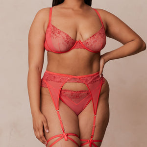 Vixen Intimates Bra (Set) - Cherry