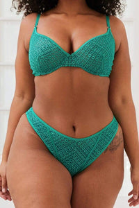 Icon Balcony Bra (Set) - Emerald