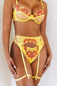 Leah Intimates Bra (Set) - Yellow