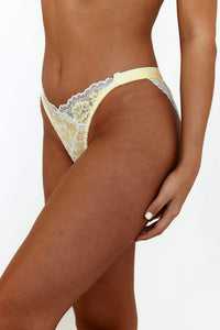 Luxe Balcony Briefs - Lemon