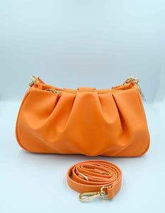 Soft Vegan Leather Bag Orange