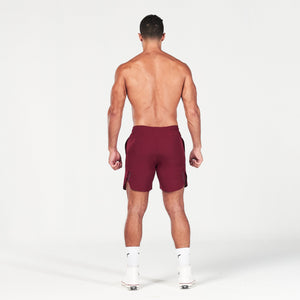 2-in-1 Dry Tech Shorts - Maroon