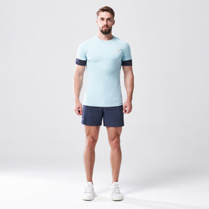 LAB360° Raglan Performance Tee - Canal Blue