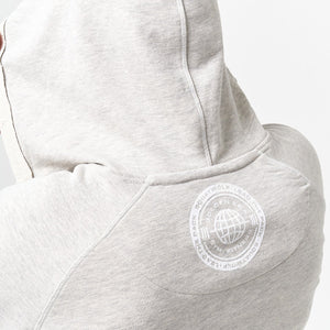 Golden Era Hoodie - Light Grey Marl