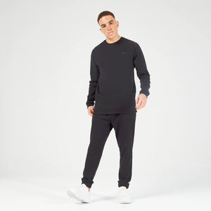 Essential Crew Neck Sweatshirt - Black