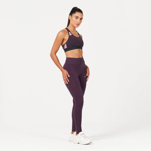 Lab360° Seamless Cuffed Leggings - Plum Perfect