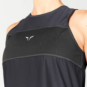 Mesh Reversible Tank - Black