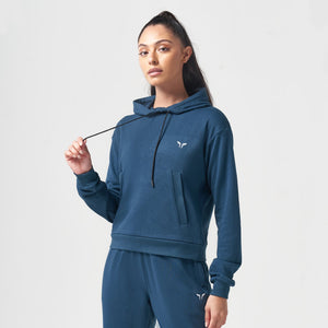 Essential Warm Up Hoodie - Teal