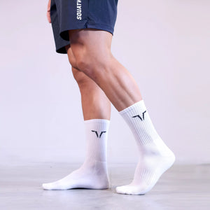 Pack of 3 - Core Crew Socks - White