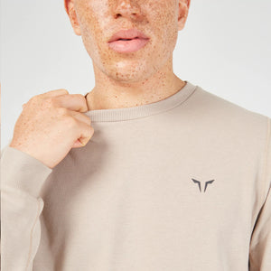 Essential Crew Neck Sweatshirt - Cobblestone