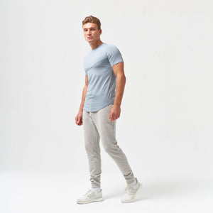 Statement Tee - Dusty Blue