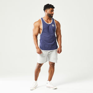 Golden Era Waffle Tank - Patriot Blue