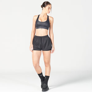 Glaze 2-in-1 Shorts - Black