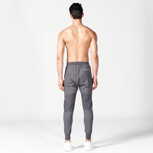 Statement Ribbed Joggers Reimagined - Grey