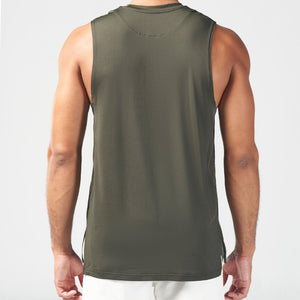 Essential Gym Tank- Khaki