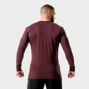 LAB360° Performance Crew Top - Tawny Port