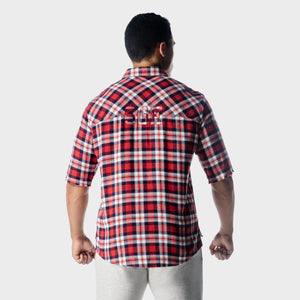 Golden Era Flannel Shirt - Red Check