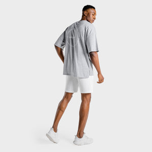 Luxe Oversize Tee - Marl