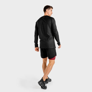 Superman Long Sleeves Tee - Onyx