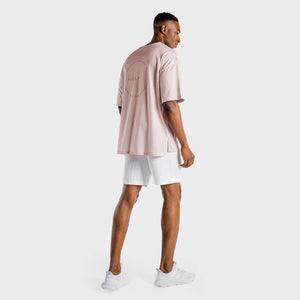 Luxe Oversize Tee - Salmon