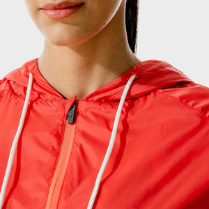 LAB360° Crop Jacket - Hot Coral