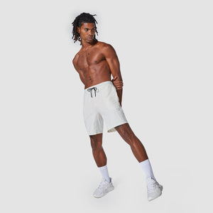 Graphic Wordmark Jogger Shorts - Star White