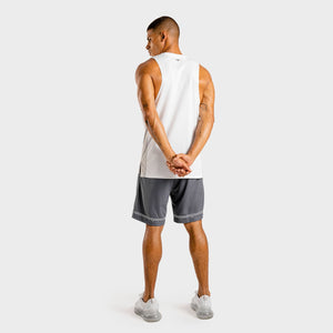 Flux Basketball Tank - White