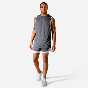 Hybrid Tank - Charcoal