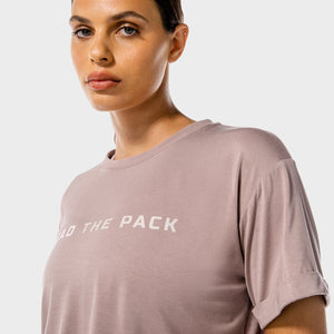The Pack Crop Tee - Taupe
