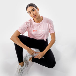 The Pack Crop Tee - Baby Pink