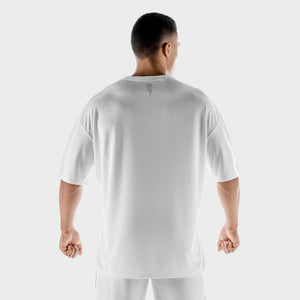 Hybrid Oversize Tee - White