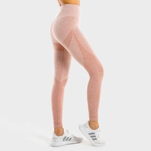 Marl Seamless Leggings - Rose Gold