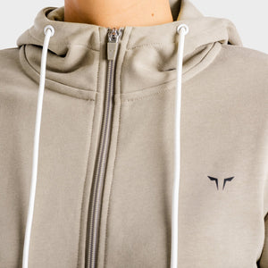 Core Zip Up - Taupe