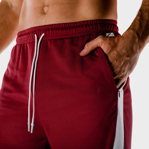 Hybrid Performance Shorts - Maroon