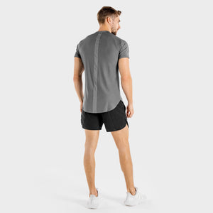 Limitless Razor Tee - Charcoal