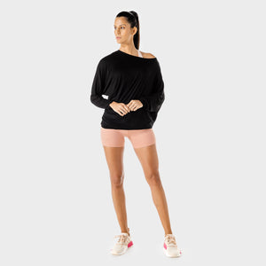 Women's Fitness - Drape Tee - Black