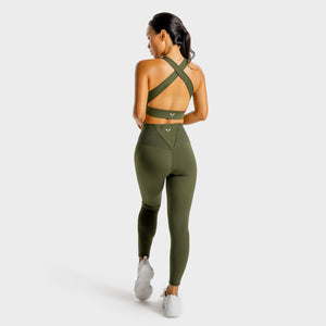 Core Bra - Khaki