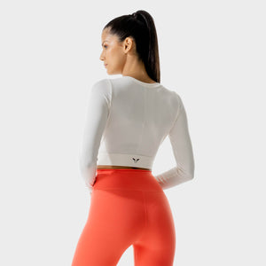 LAB360° Wrap Top - Whisper White