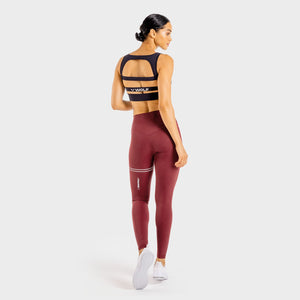 Flux Leggings - Maroon