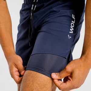 Primal 2-in-1 Shorts - Navy