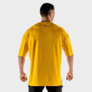 Hybrid Oversize Tee - Yellow