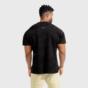 Not The Gym Vibe Tee - Black