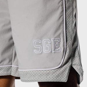 Golden Era Basketball Shorts - Light Grey Marl