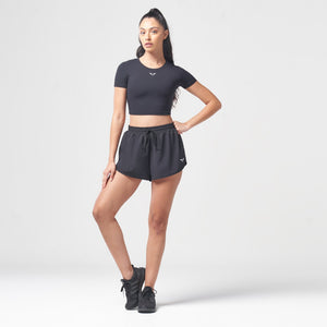 Essential Running Shorts - Black